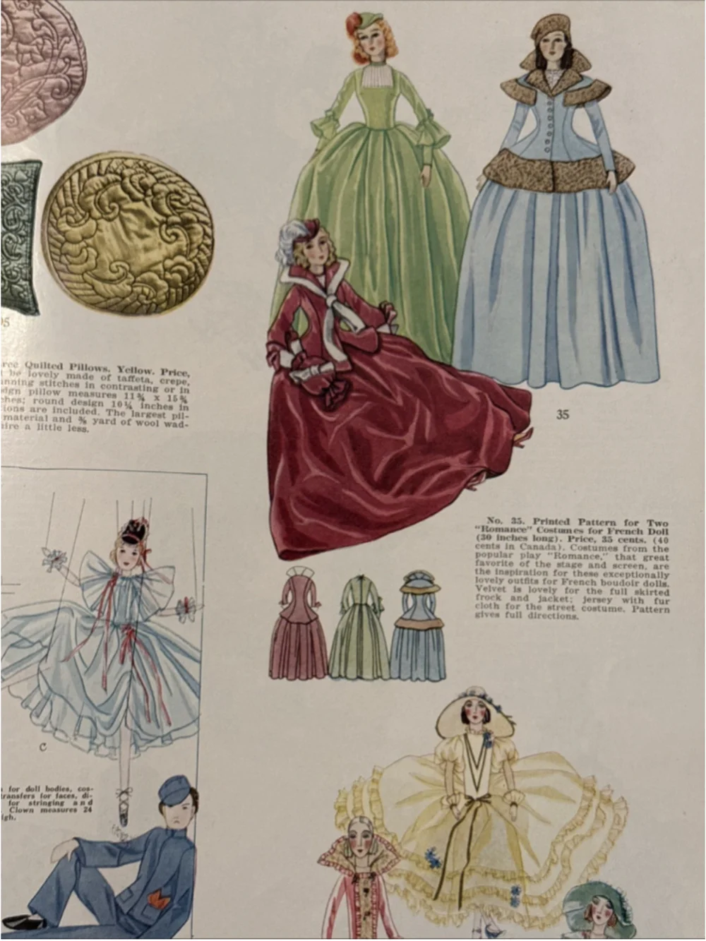 Antique Complete Catalogue Of McCall Designs 1933 pattern #2 TD11T
